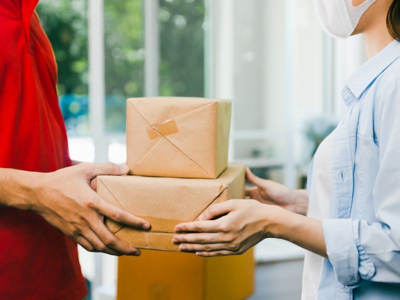 Quy trình đặt giao hàng đơn giản