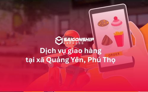 Dịch vụ giao hàng tại xã Quảng Yên, Phú Thọ