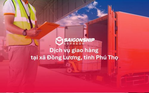 Dịch vụ giao hàng tại xã Đồng Lương, tỉnh Phú Thọ