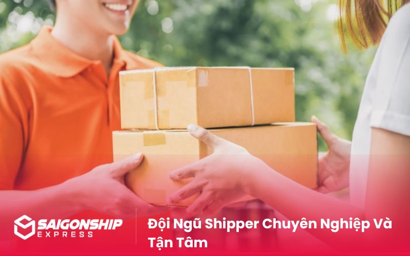 Đội Ngũ Shipper Chuyên Nghiệp Và Tận Tâm