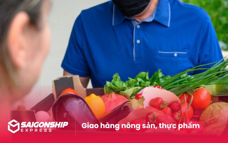 Giao hàng nông sản, thực phẩm