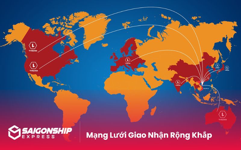 Mạng Lưới Giao Nhận Rộng Khắp