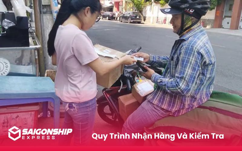 Quy Trình Nhận Hàng Và Kiểm Tra