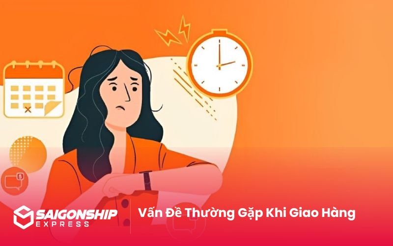 Vấn Đề Thường Gặp Khi Giao Hàng