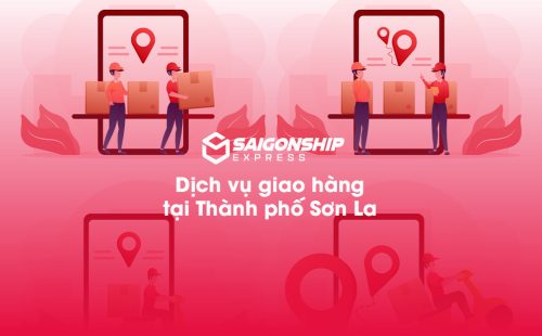 Dịch vụ giao hàng tại Thành phố Sơn La