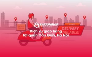 Dịch vụ giao hàng tại quận Cầu Giấy, Hà Nội