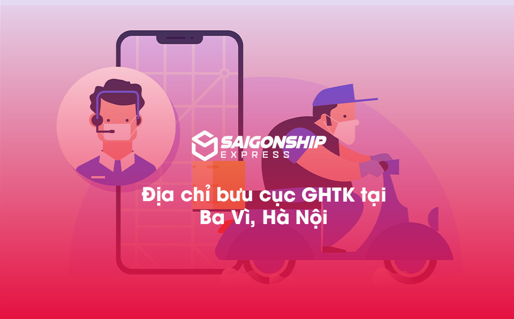 Địa chỉ bưu cục GHTK tại Ba Vì, Hà Nội