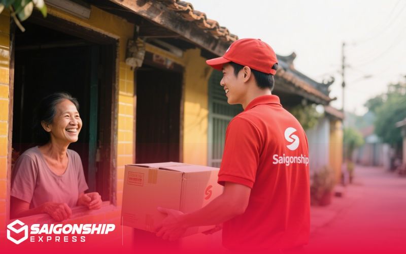 Giao hàng liên xã kết nối vùng xa hiệu quả