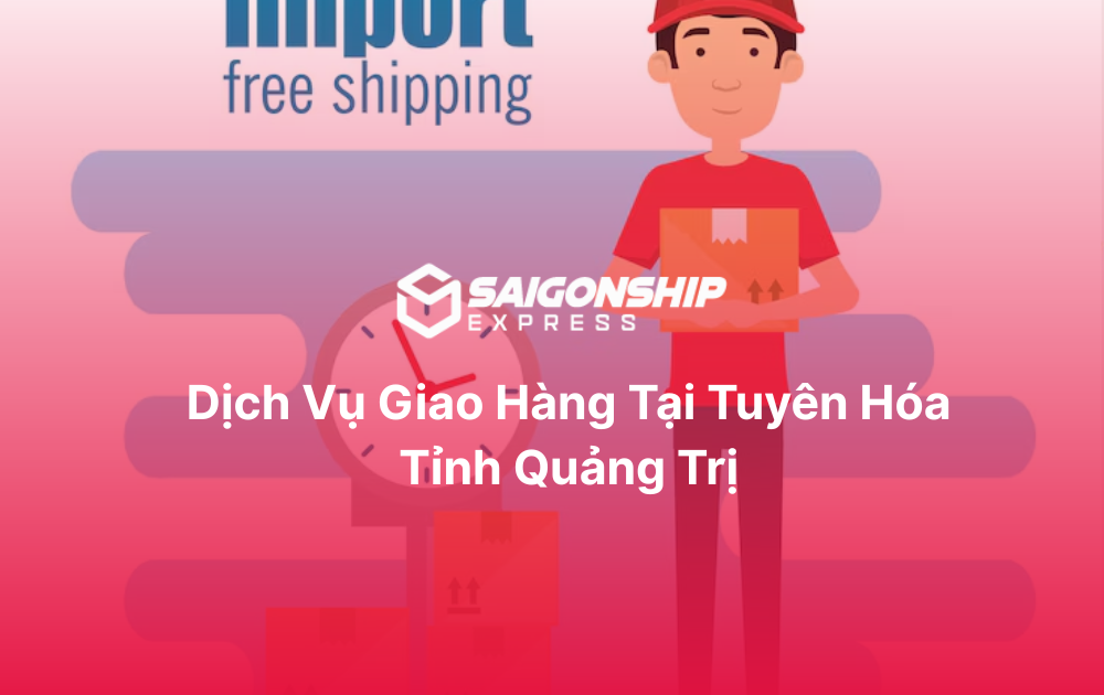 Dịch vụ giao hàng tại Tuyên Hóa