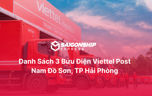 Danh sách 3 bưu điện Viettel Post Nam Đồ Sơn
