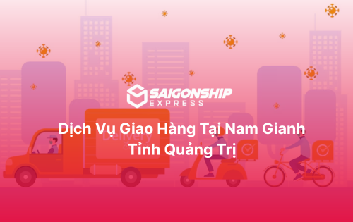 Dịch vụ giao hàng tại Nam Gianh