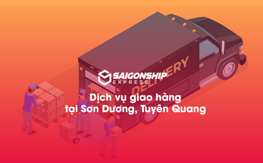 Dịch vụ giao hàng tại Sơn Dương, Tuyên Quang