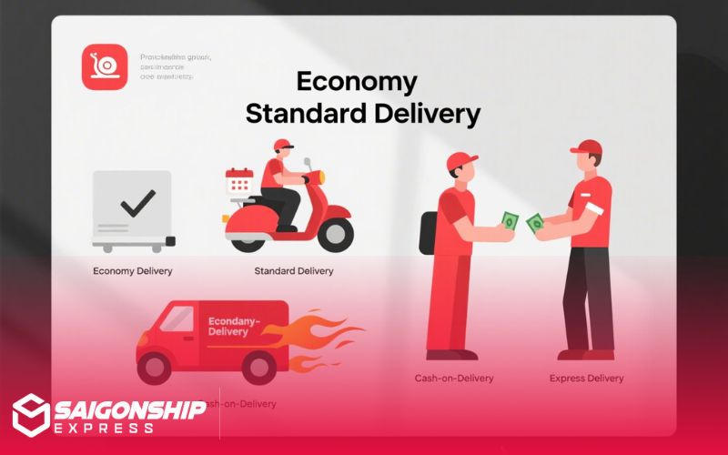 Dịch vụ giao hàng tại xã Đắk RMăng, Lâm Đồng 3 Các Dịch Vụ Giao Hàng Chính và Phạm Vi Phục Vụ