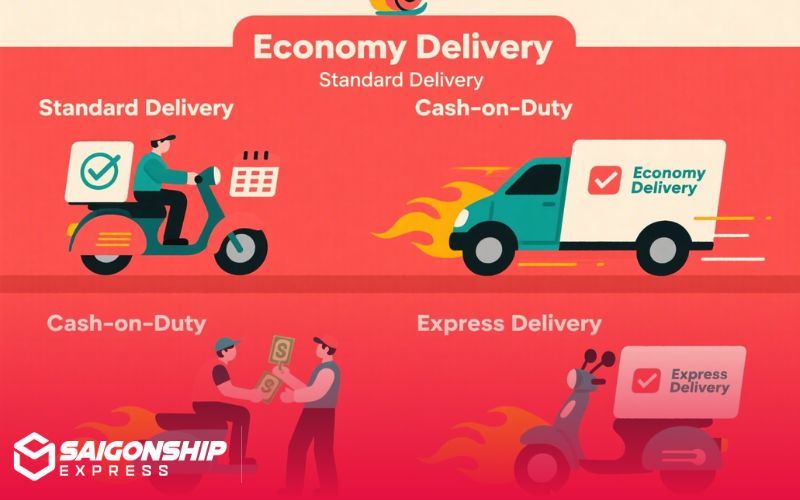 Các Dịch Vụ Giao Hàng Đang Phục Vụ Tại Đạ Tẻh