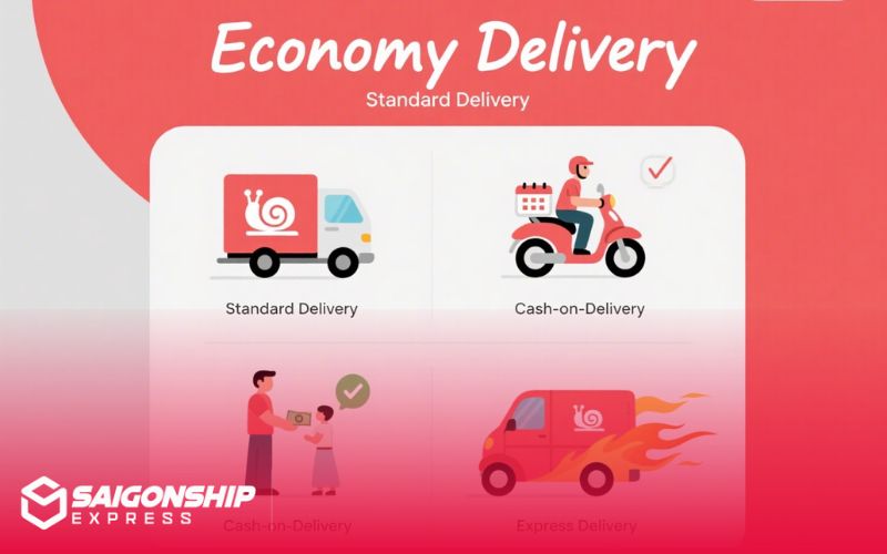 Các loại hình dịch vụ giao hàng tại Vinh, Nghệ An của Sài Gòn Ship