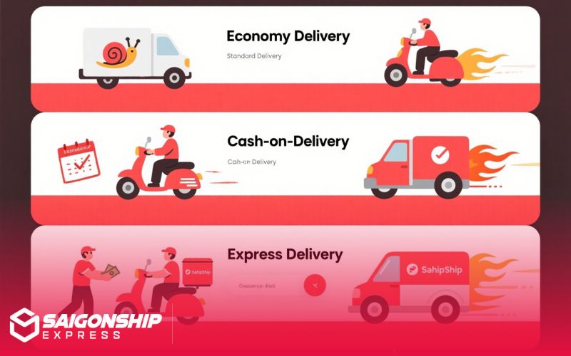 Các Hình Thức Giao Hàng Phổ Biến