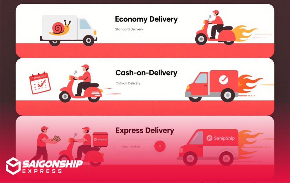 Các Loại Hình Dịch Vụ Giao Hàng Phổ Biến