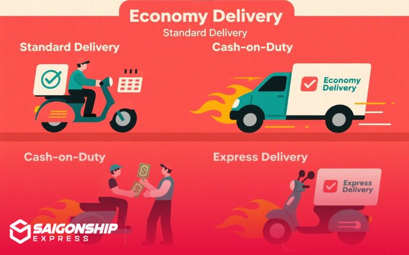 Các Loại Hình Dịch Vụ Giao Hàng Phổ Biến