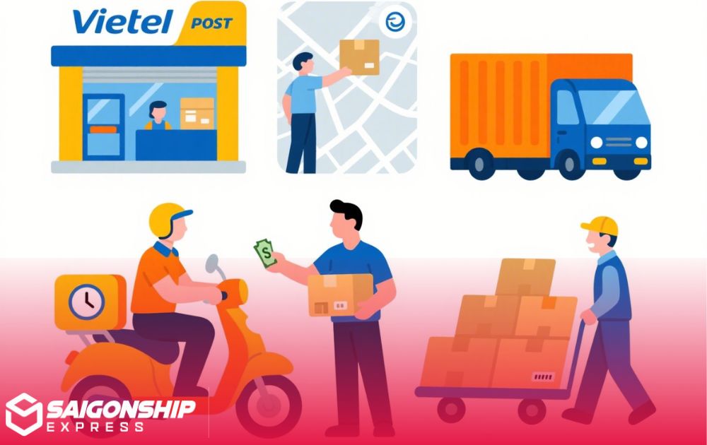 Địa chỉ bưu cục Viettel Post tại An Lạc Thôn, Cần Thơ 3 Dịch vụ chuyển phát hỗ trợ