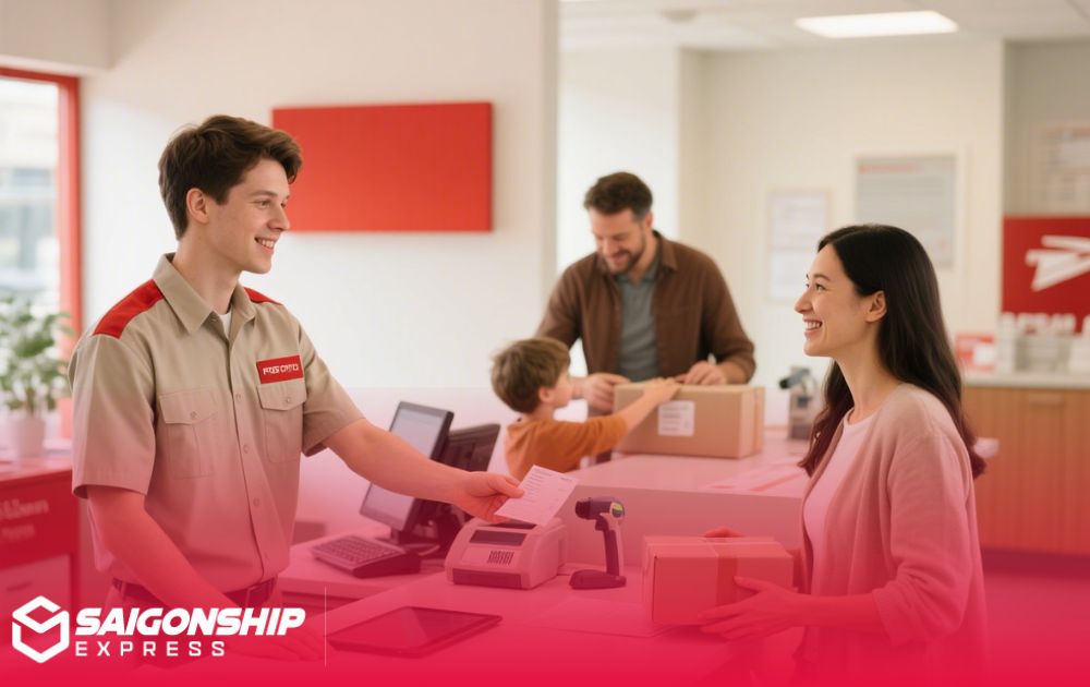 Dịch vụ cung cấp và quy trình gửi – nhận hàng