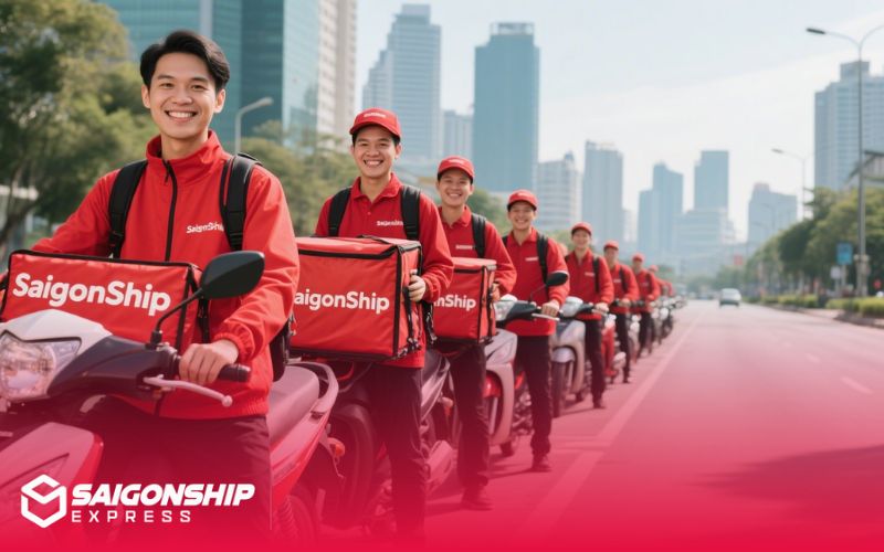 Đội ngũ shipper chuyên nghiệp – thông thạo địa phương