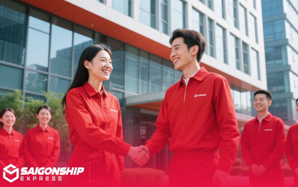 Hợp tác giữa bưu cục Viettel Post và Saigonship