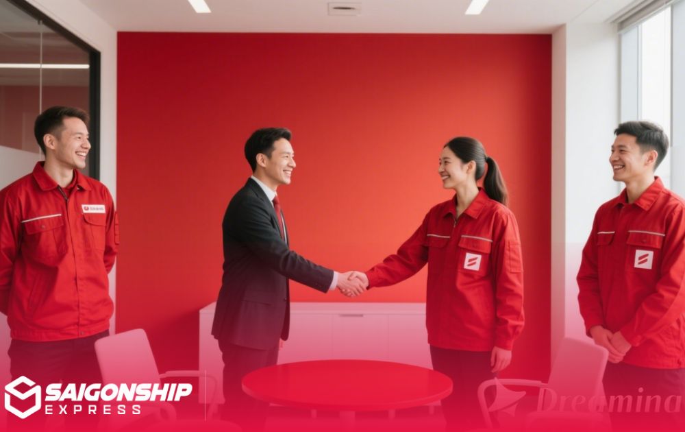 Hợp tác giữa Bưu cục Viettel Post và Saigonship