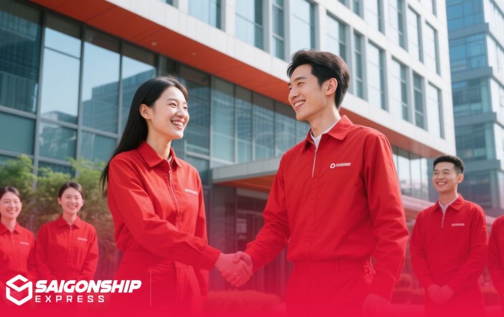Hợp tác giữa Bưu cục Viettel Post và Saigonship
