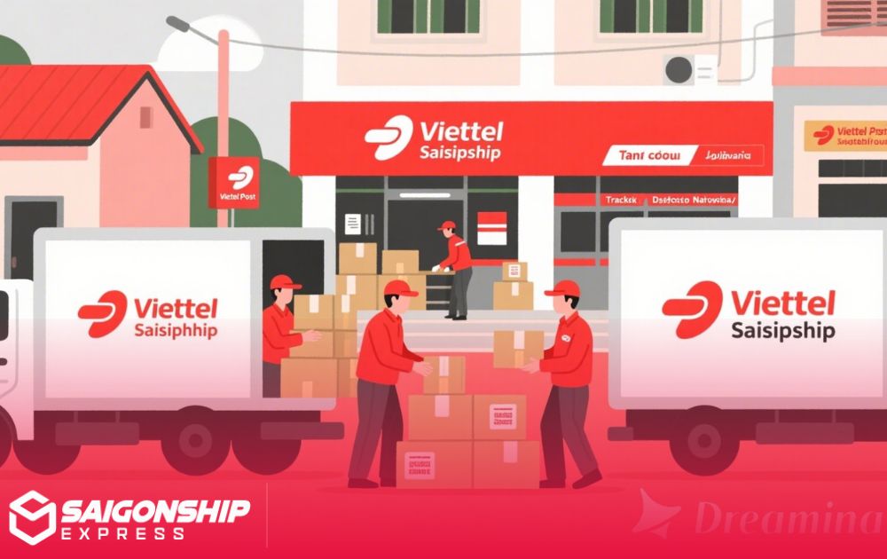 Hợp tác giữa Bưu cục Viettel Post và Saigonship