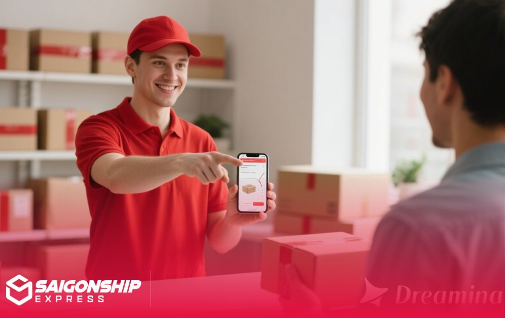Hướng dẫn gửi và nhận hàng