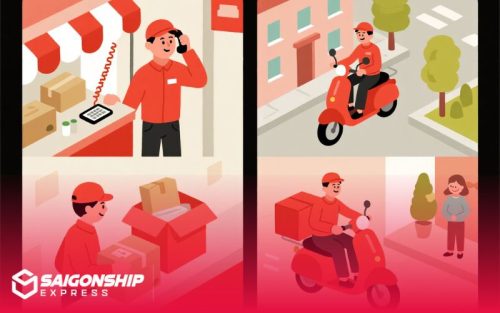 Quy Trình Gửi Hàng Từ Ba Vì Qua Sài Gòn Ship