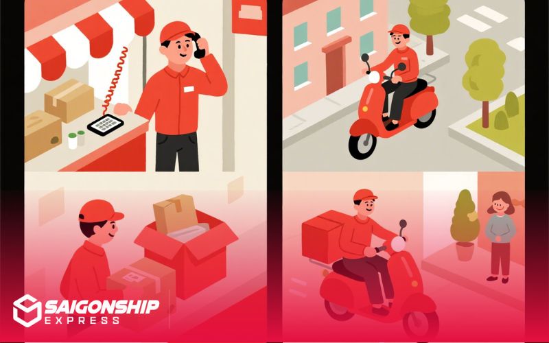 Quy Trình Giao Nhận Chuyên Nghiệp Tại Xã Long Giao
