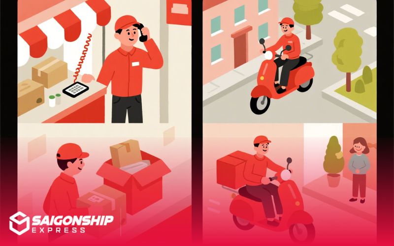 Quy Trình Giao Nhận Hàng Hóa Chuẩn & Đơn Giản Tại Phường Tam Phước
