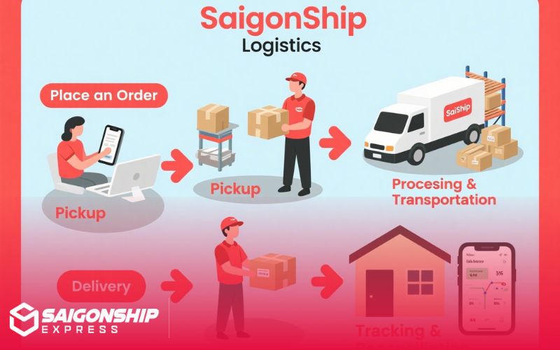 Quy trình giao nhận hàng hóa chuyên nghiệp