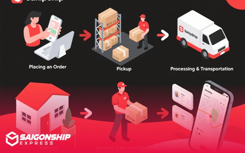 Quy Trình Giao Nhận Hàng Hóa Chuyên Nghiệp Tại Tân Hà