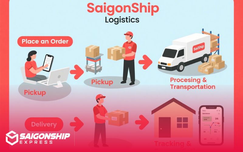 Quy Trình Giao Nhận Hàng Hóa Tại Xã Nam Hà