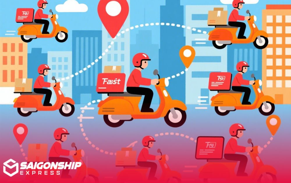 Quy trình giao nhận nội tỉnh