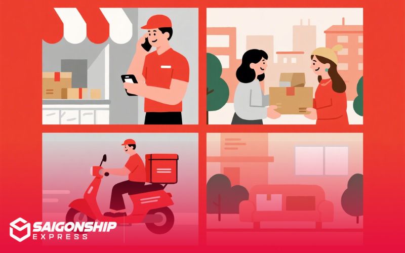 Quy Trình Sử Dụng Dịch Vụ Giao Hàng Đơn Giản & Hiệu Quả