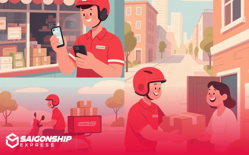 Quy Trình Sử Dụng Dịch Vụ Giao Hàng Tại Phường Xuân Tân