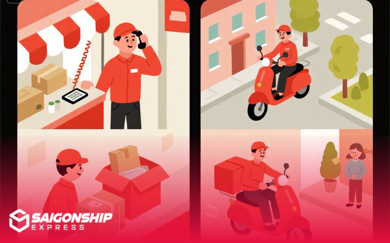 Quy Trình Sử Dụng Dịch Vụ Giao Hàng Tại Xã Hiệp Hòa Từ A-Z