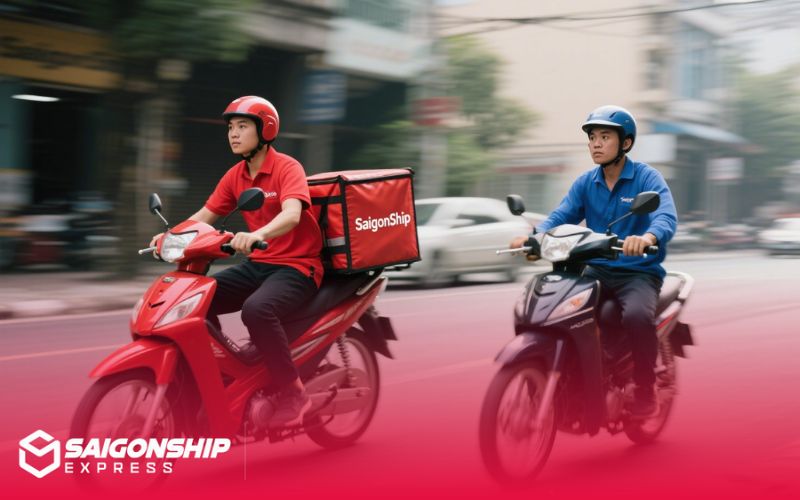 Top đơn vị giao hàng được đánh giá cao