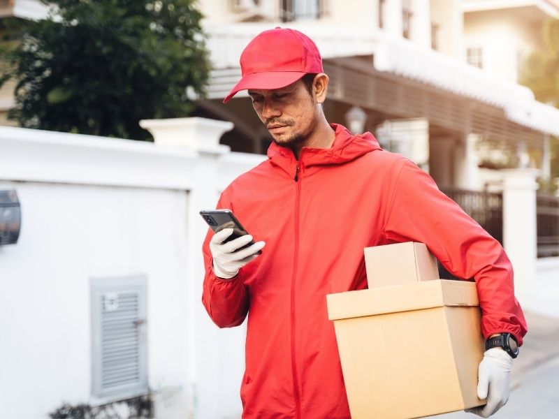 Quy trình vận hành dịch vụ giao hàng tại phường Long Phước